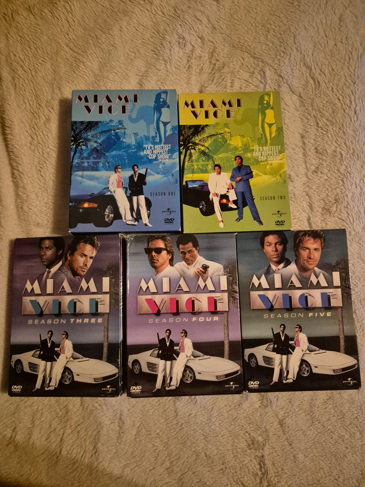 Miami Vice (Kaudet 1-5, DVD) | Tori