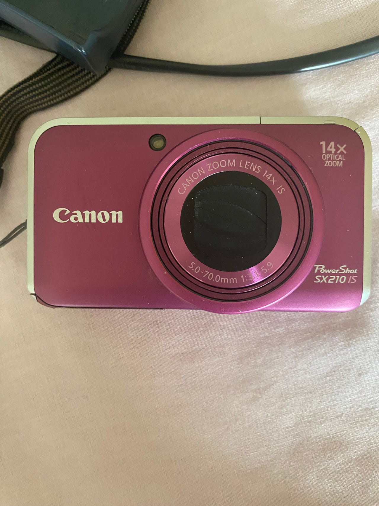 Canon PowerShot SX210 IS pinkki digikamera | Tori