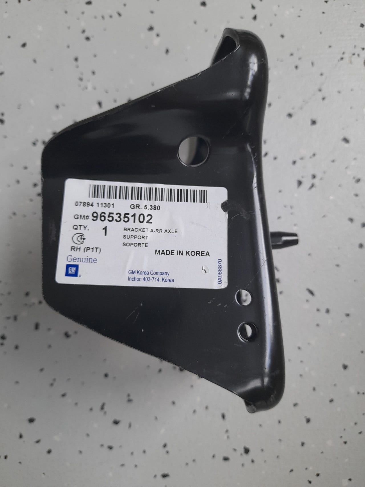OEM 96535102 alkuperäinen Chevrolet Aveo taka-akselipalkin oikea