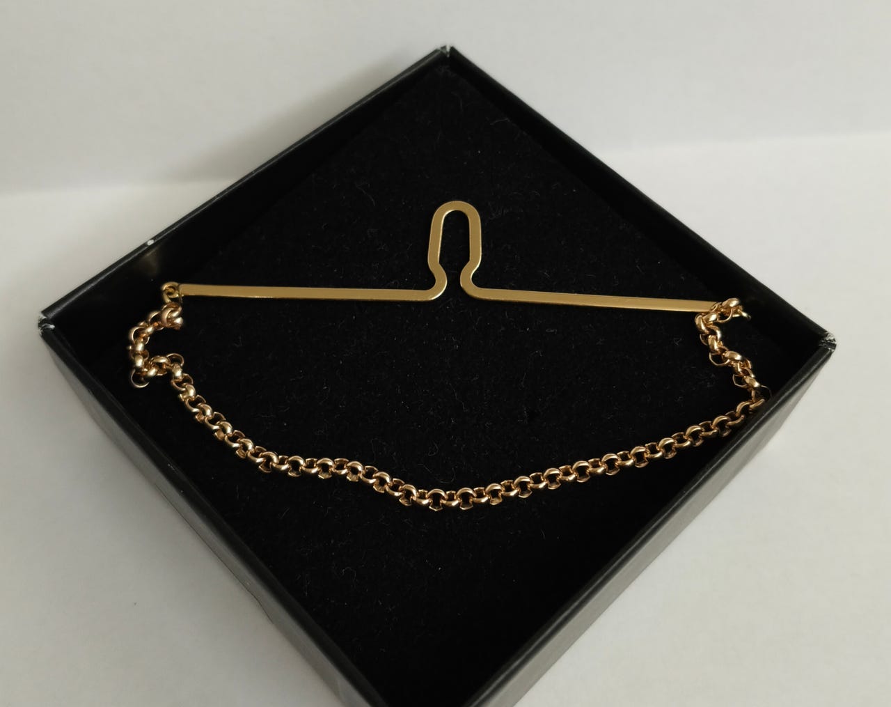 Klassinen kravattiketju 14K keltakultaa (2,06g)