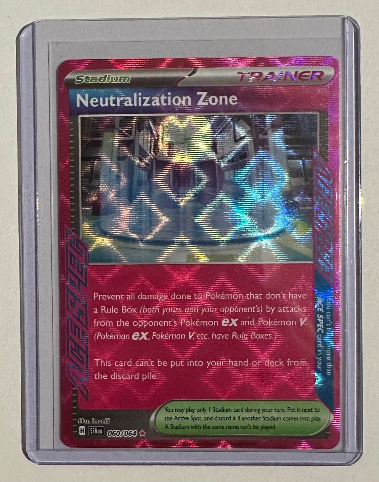 neutralization zone pokemon card value SFAen 060/064  PokeChalet RarityACE SPEC Rare Formnull Pokmon Neutralization Zone 060/064 -kortti