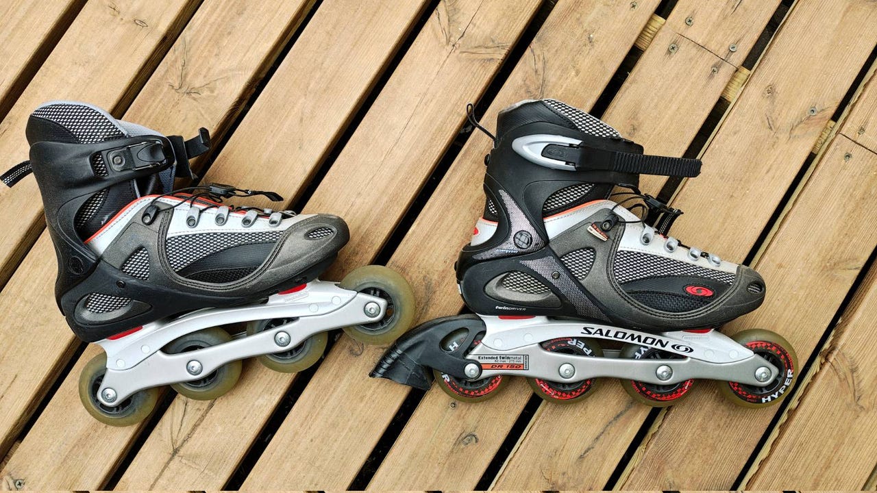 Salomon rullaluistimet koko 41, 1/3