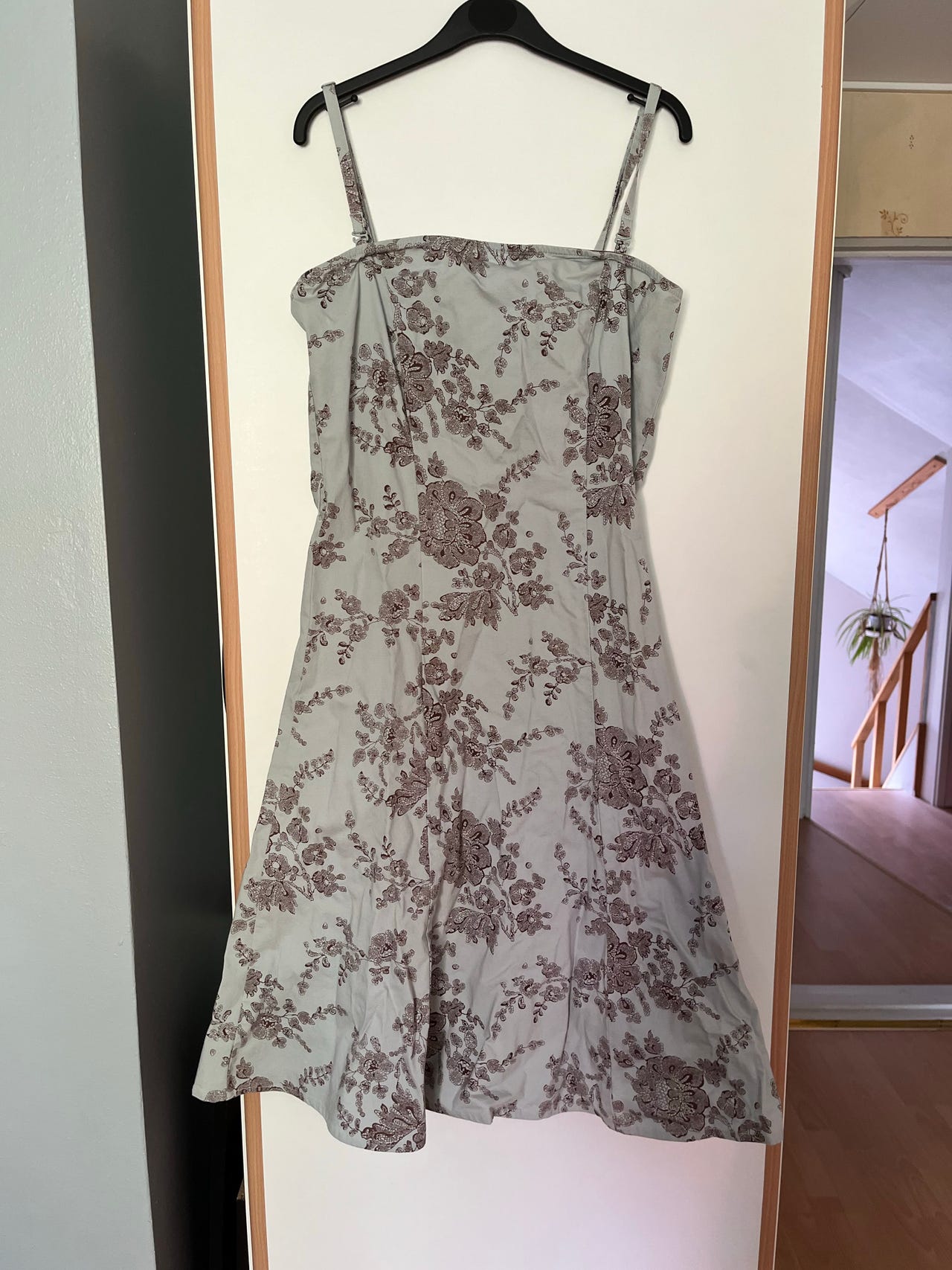 Vero Moda kesämekko koko 38 vihreä puuvillaa