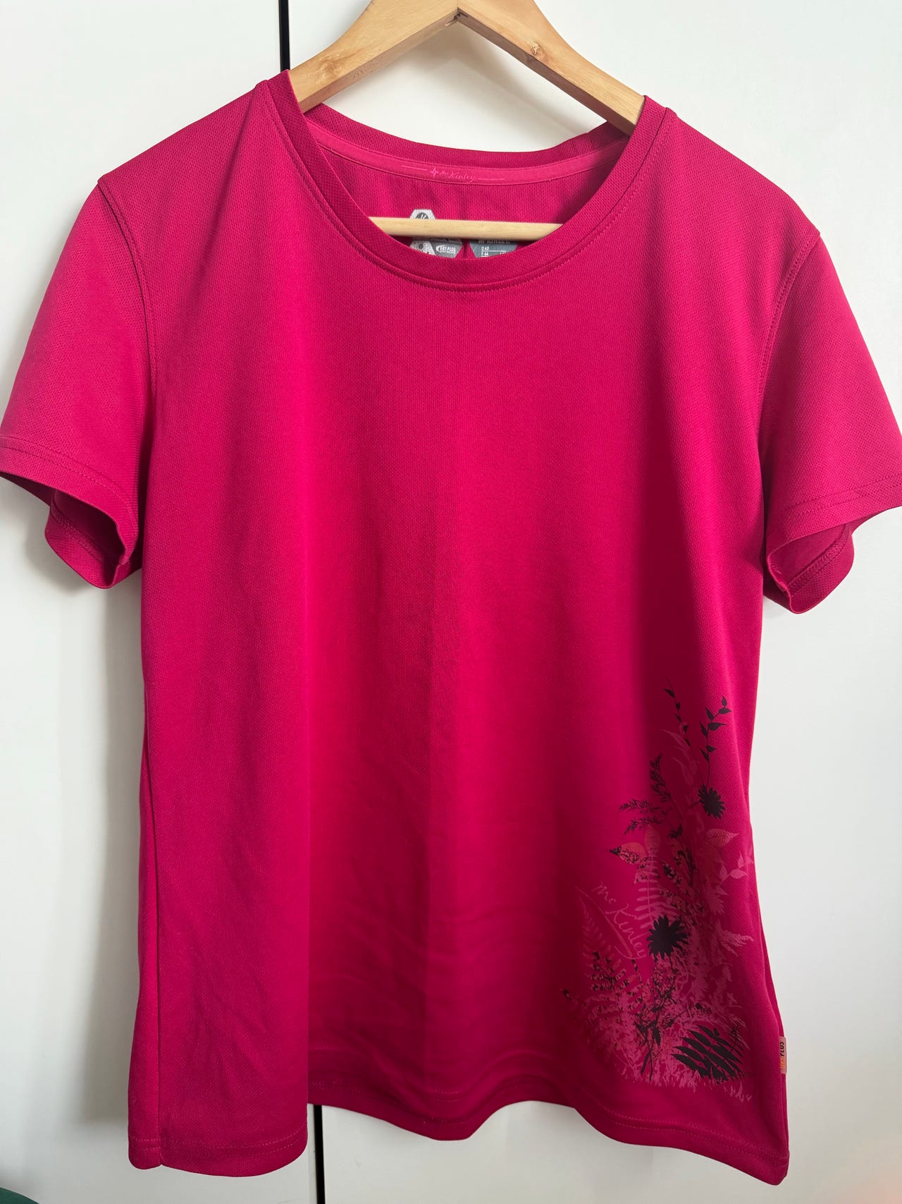 McKinley Dry Plus urheilupaita L pinkki