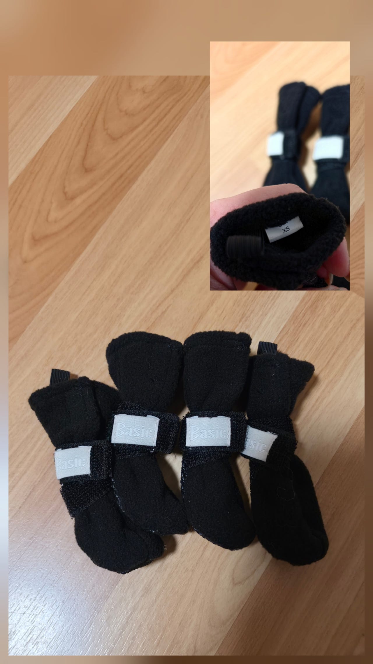 Koiran tossut, koko xs