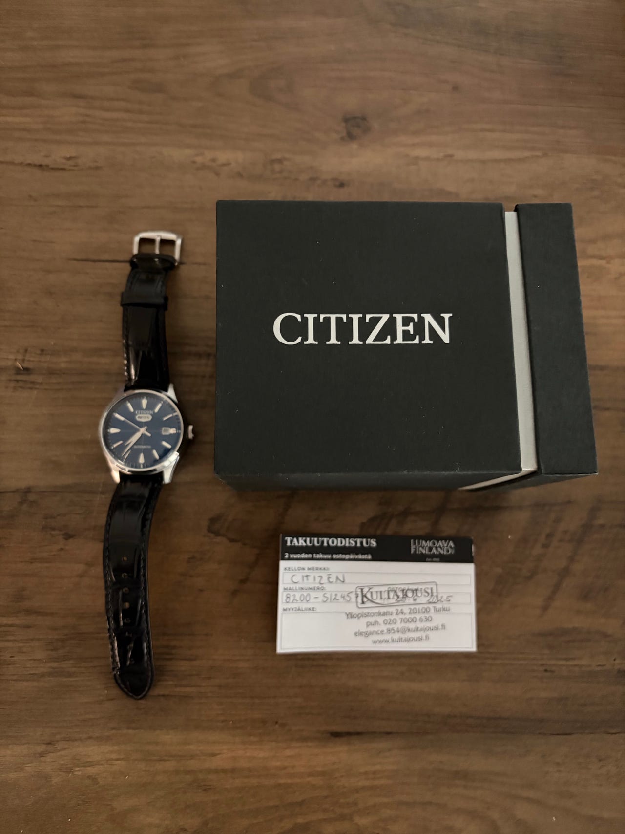 Citizen NH8390-20L automaatti rannekello