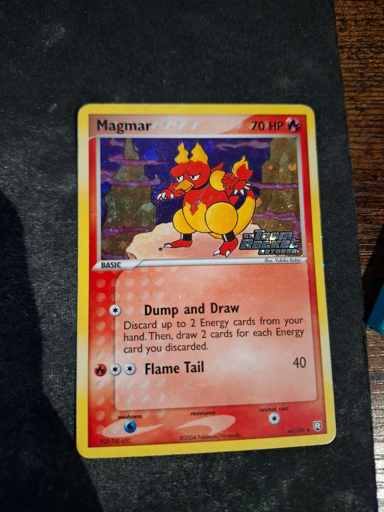 Magmar 44/109 Reverse Holo - EX Team Rocket Returns | Tori