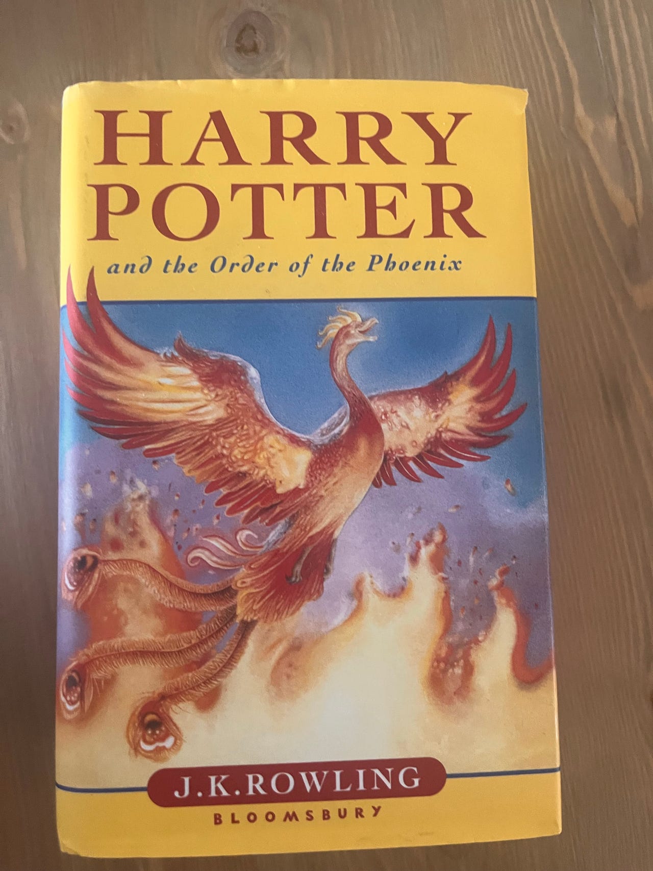 Harry Potter and the Order of the Phoenix - 1.painos - englanti
