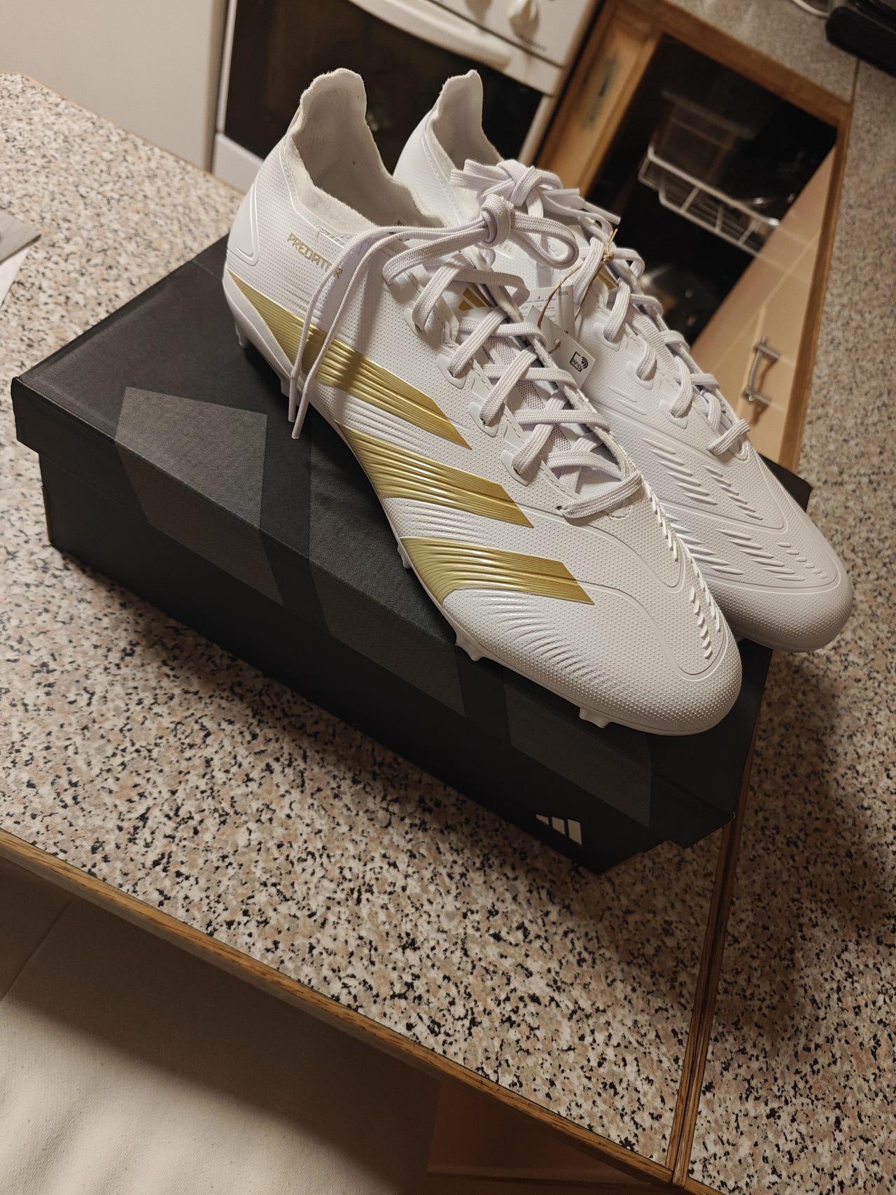 Adidas Predator League FG jalkapallokengät koko 47⅓ valkoinen
