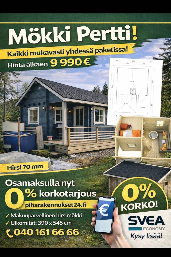 Kesämökki "pertti"
