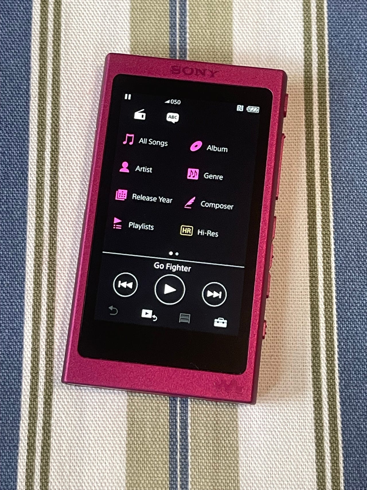 Sony Walkman NW-A35 Hi-res sarja musiikkisoitin pinkki | Tori