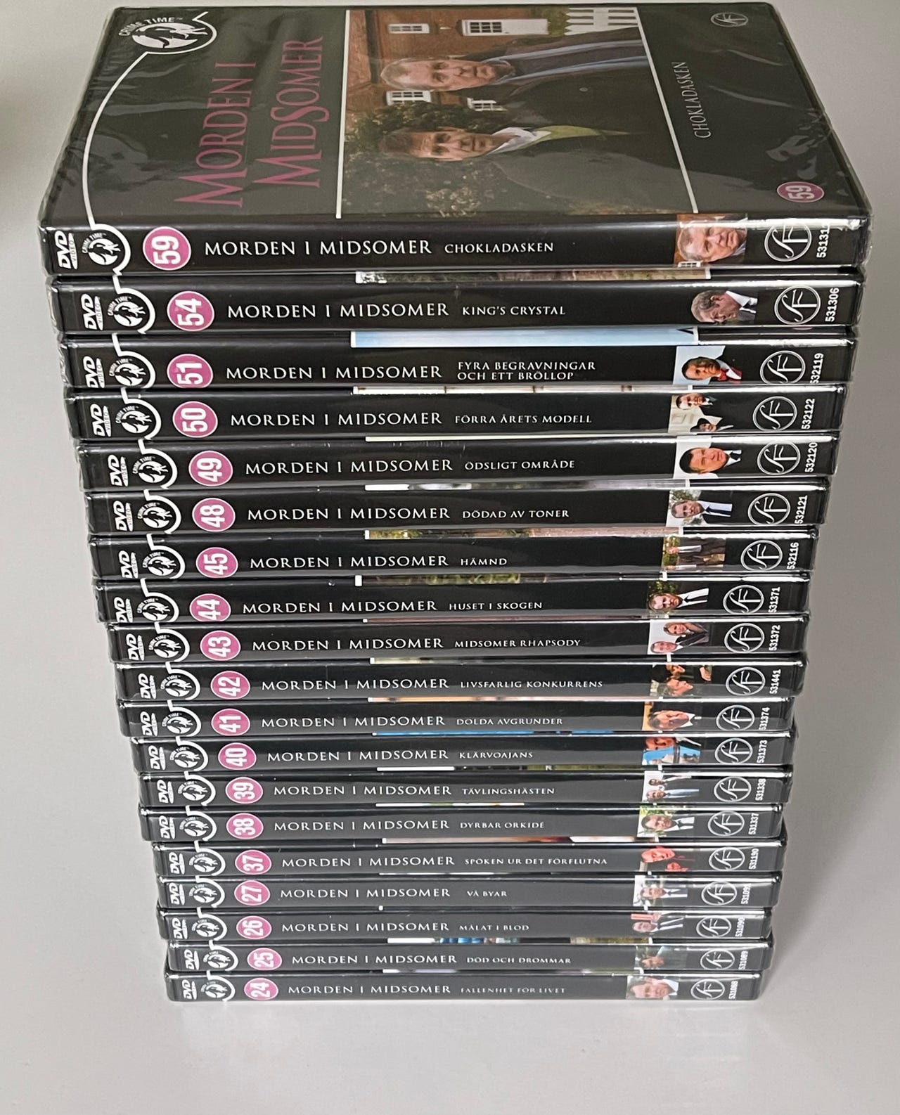 Midsomerin murhat (19 jaksoa) DVD