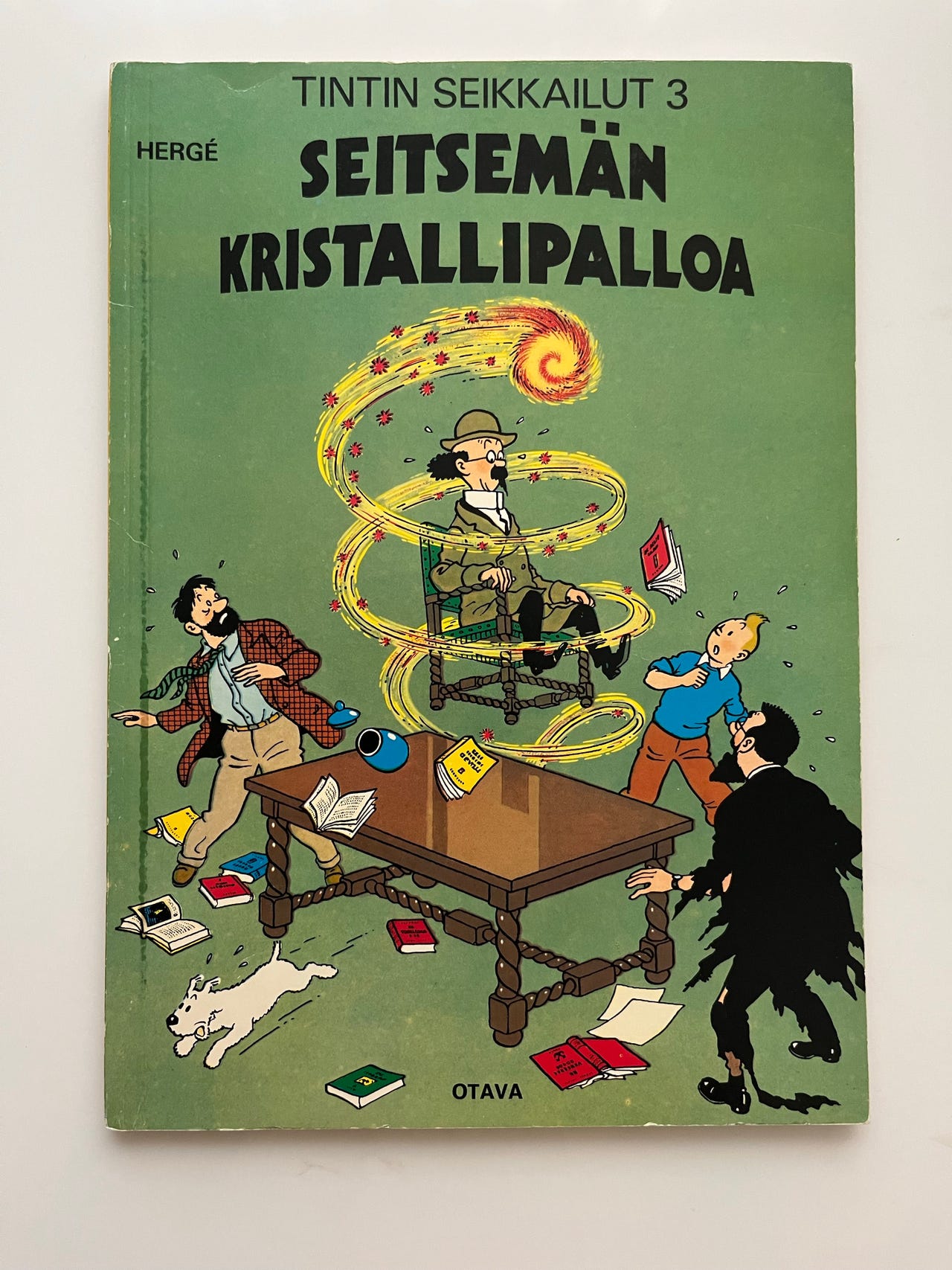 Tintin seikkailut 3. Seitsemän kristallipalloa