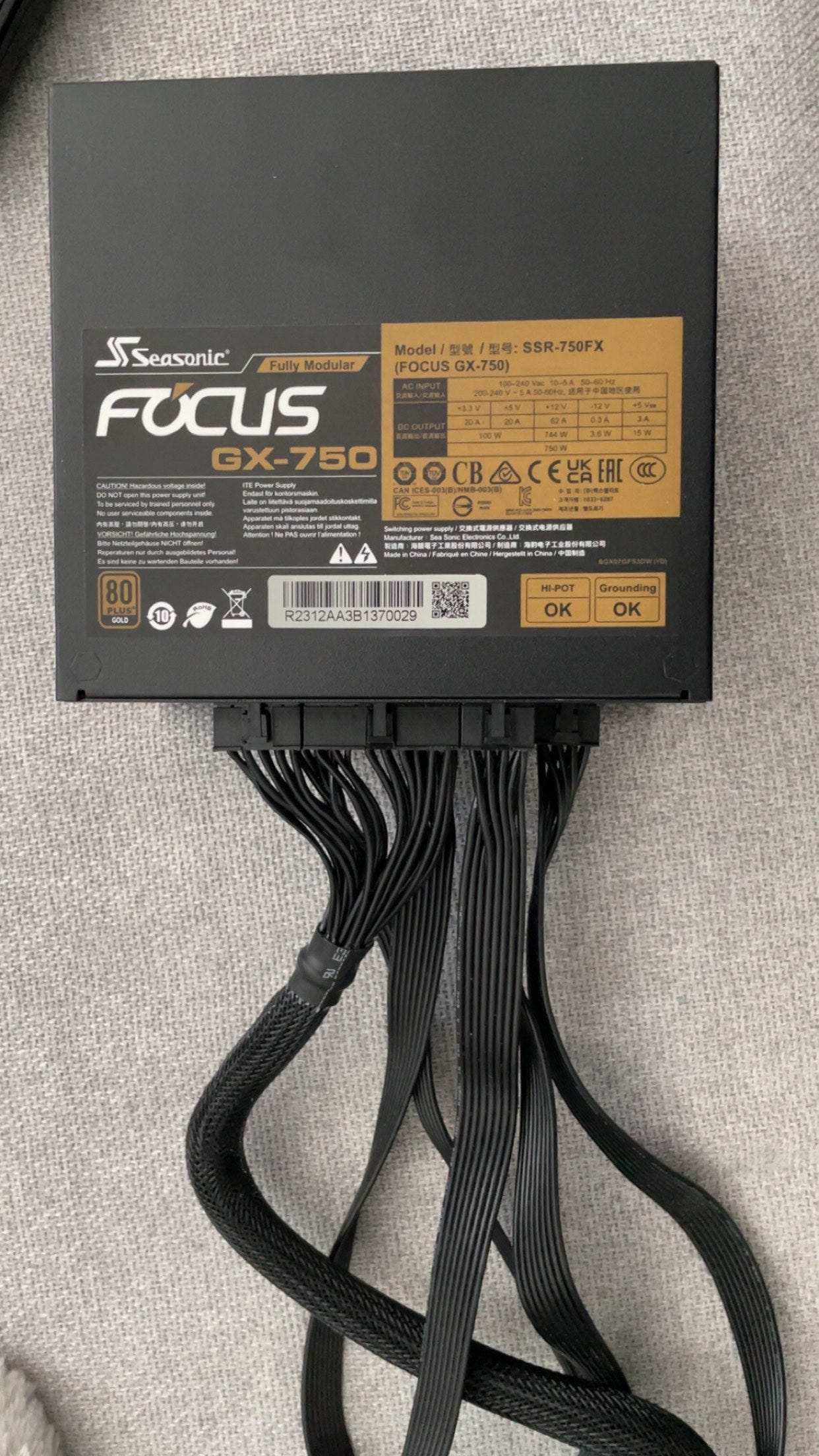 Seasonic Focus GX-750