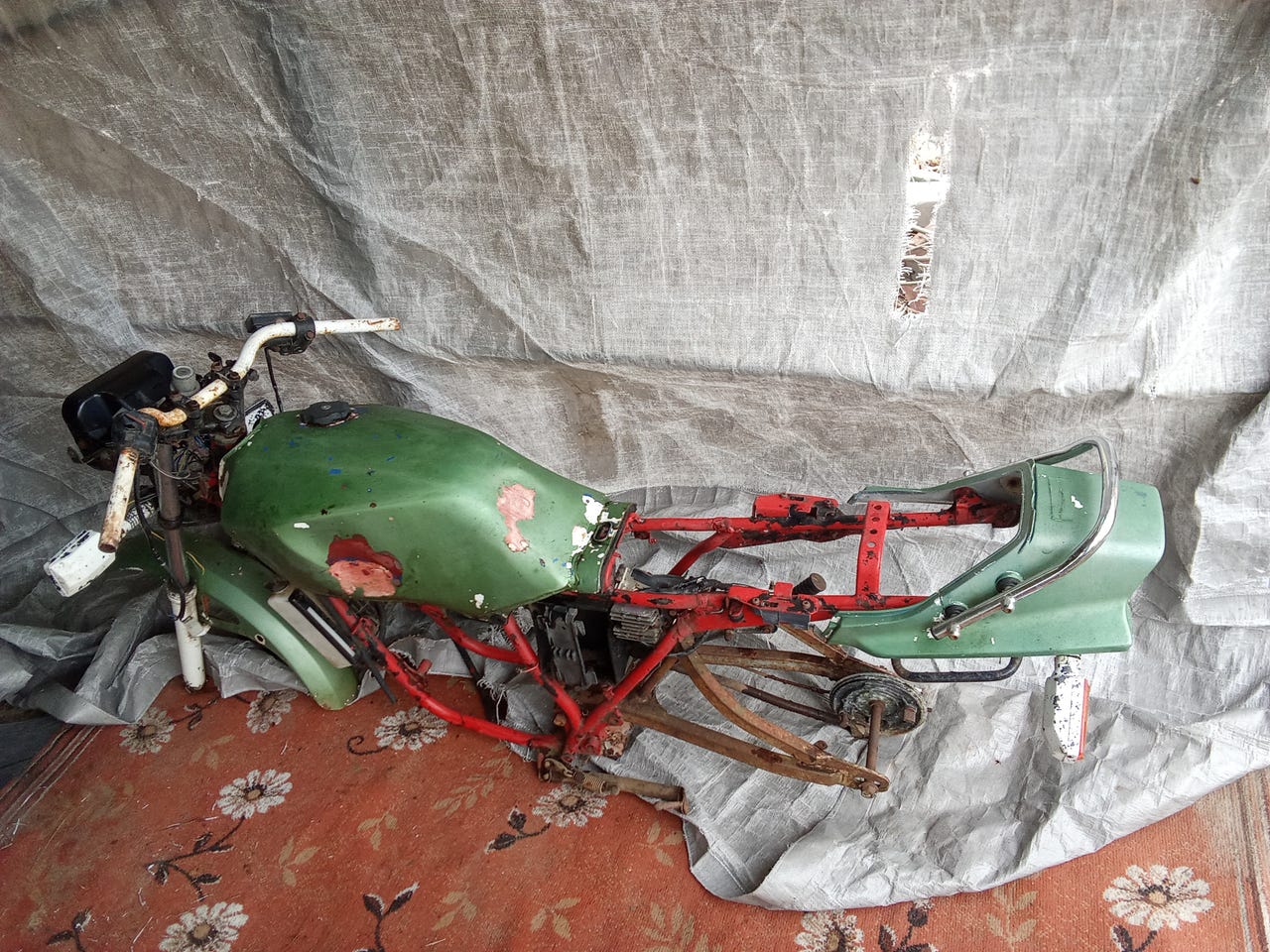 Yamaha RD runko.