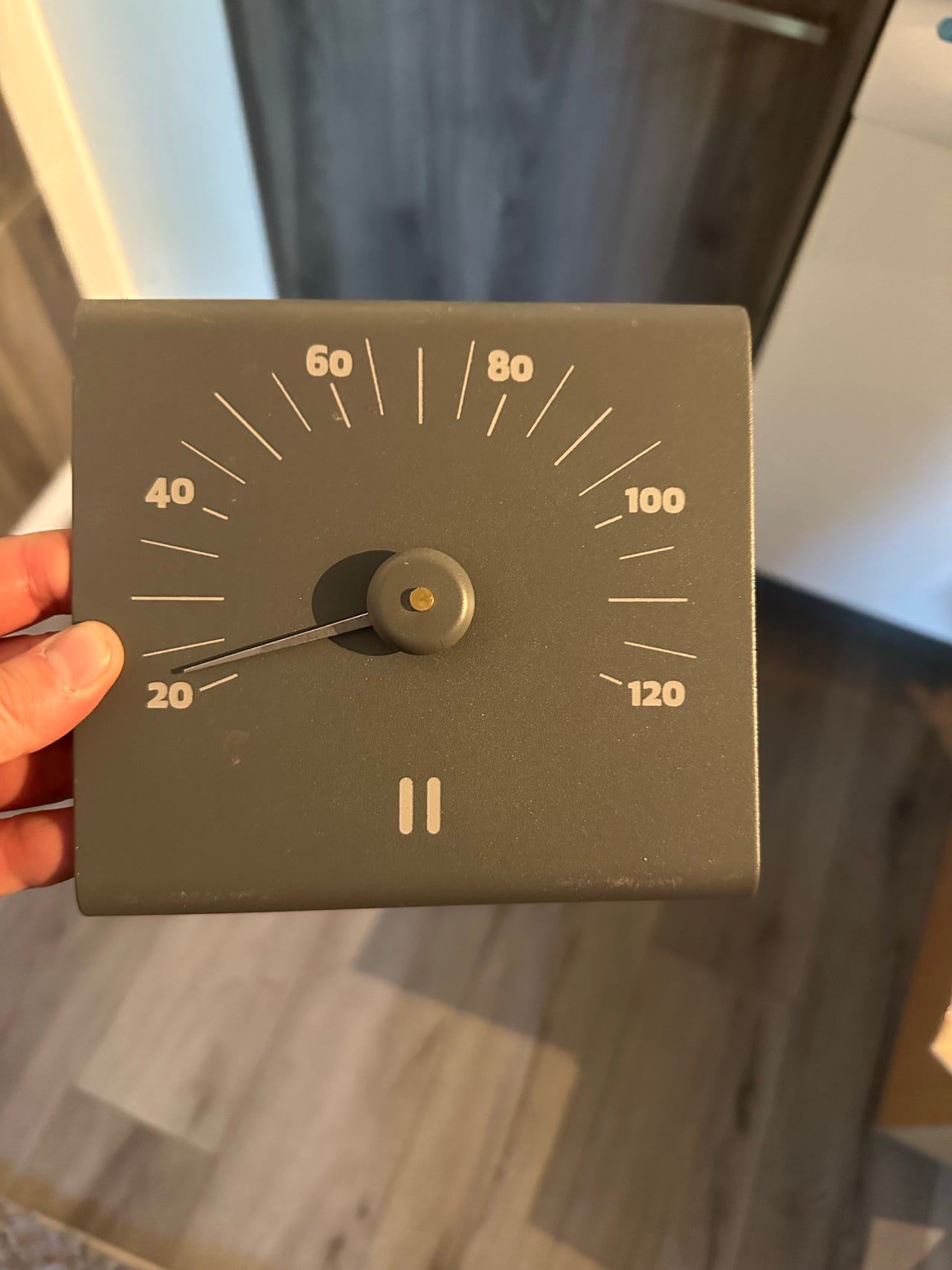 Rento sauna lämpömittari