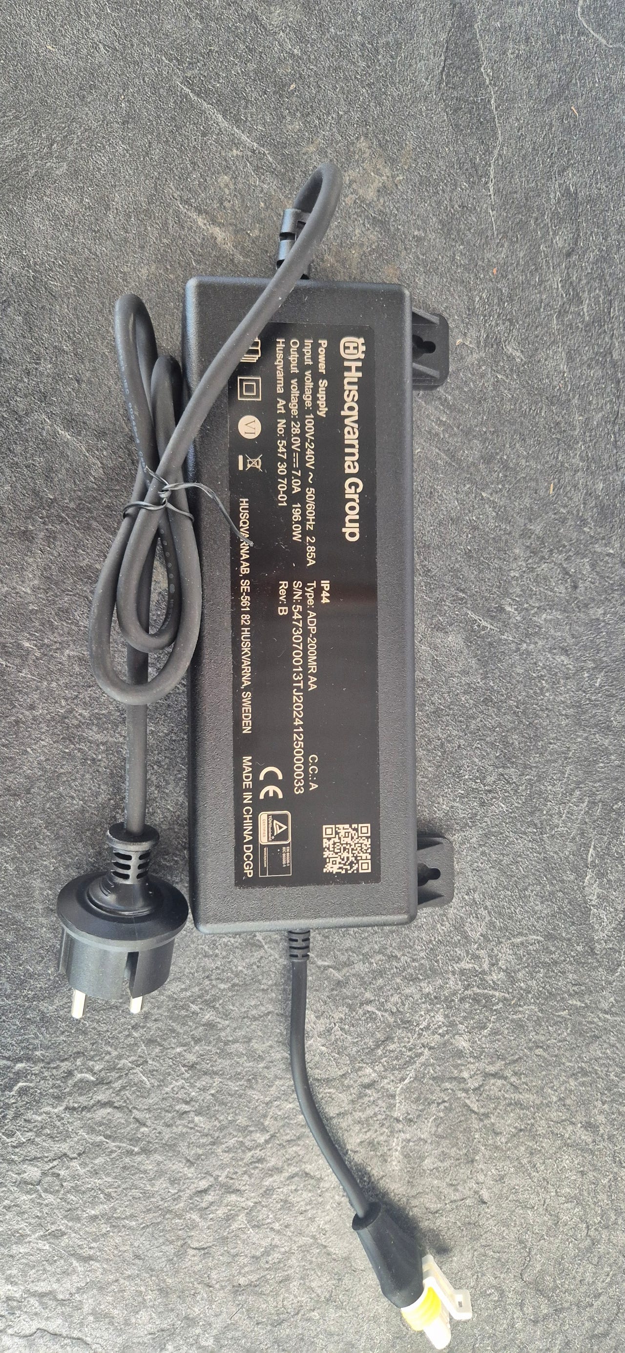 Verkkovirtalaturi Husqvarna 450x 7.0ah 547307001