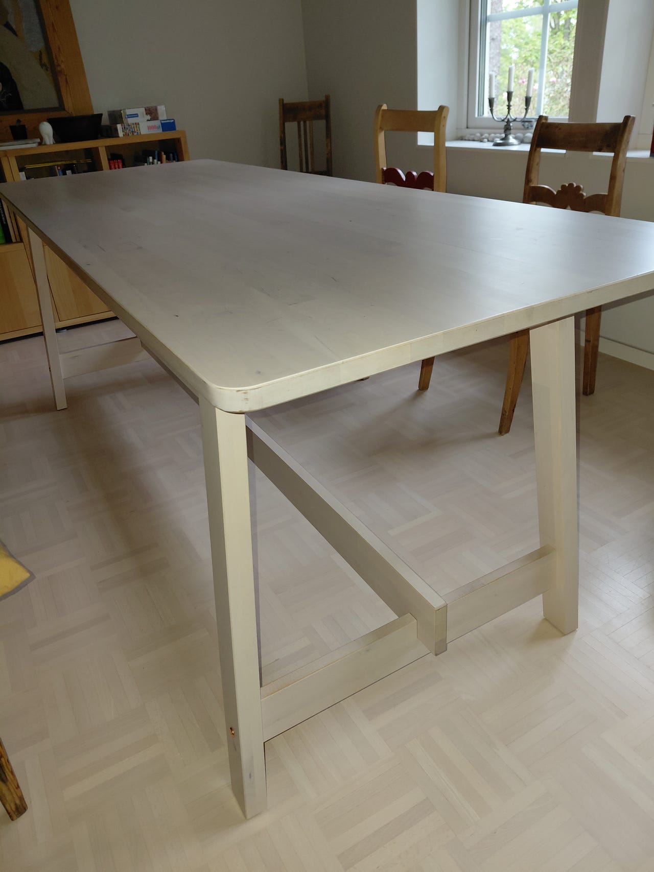 Ikea Norråker iso ruokapöytä
