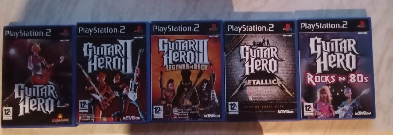 PS2 Guitar Hero