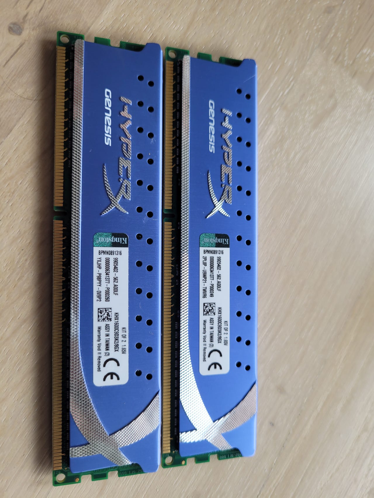 Kingston HyperX Genesis 8GB (2x4GB) DDR3 1600MHz CL9 (XMP) | Tori