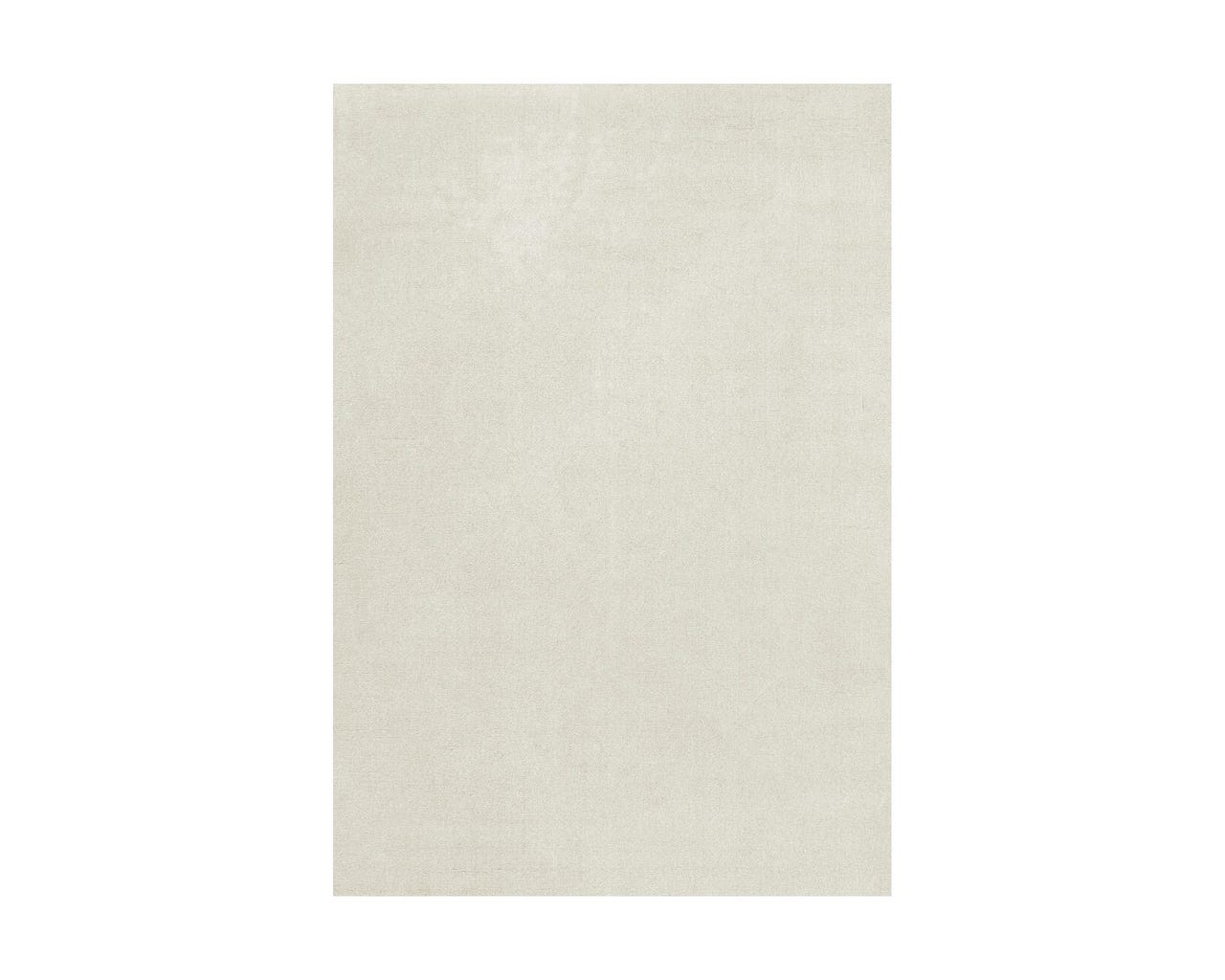 Layered Solid PET matto 257 x 350 cm Bone White