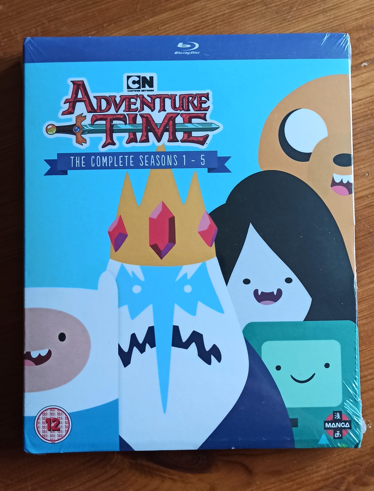 Adventure Time The Complete Seasons 1 - 5 Blu-Ray *Uusi/Muoveissa