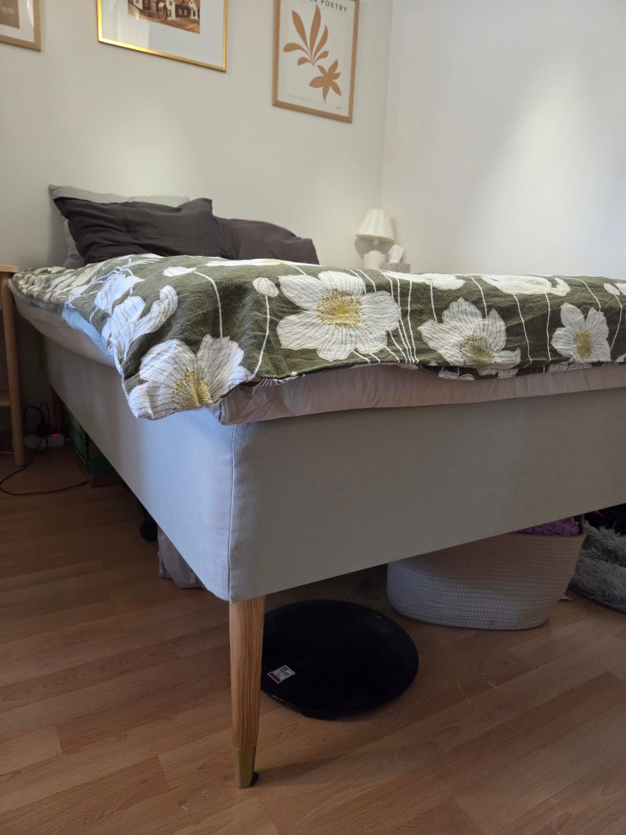 IKEA SNARUM runkopatja vaaleanharmaa