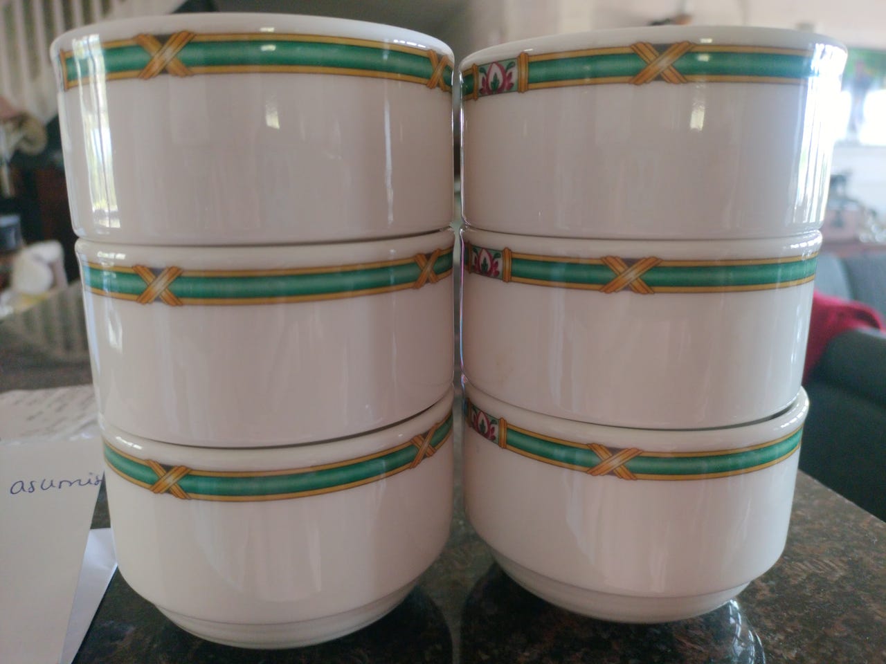 Villeroy & Boch kahvikupit koristekuviolla