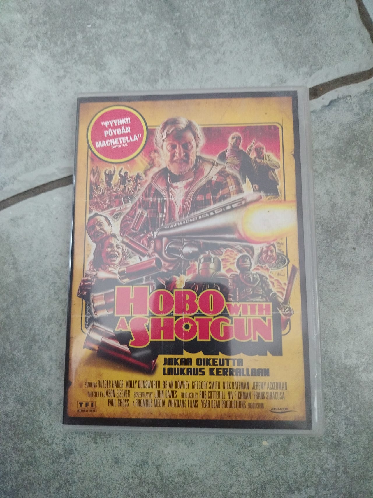 Hobo With A Shotgun DVD-elokuva