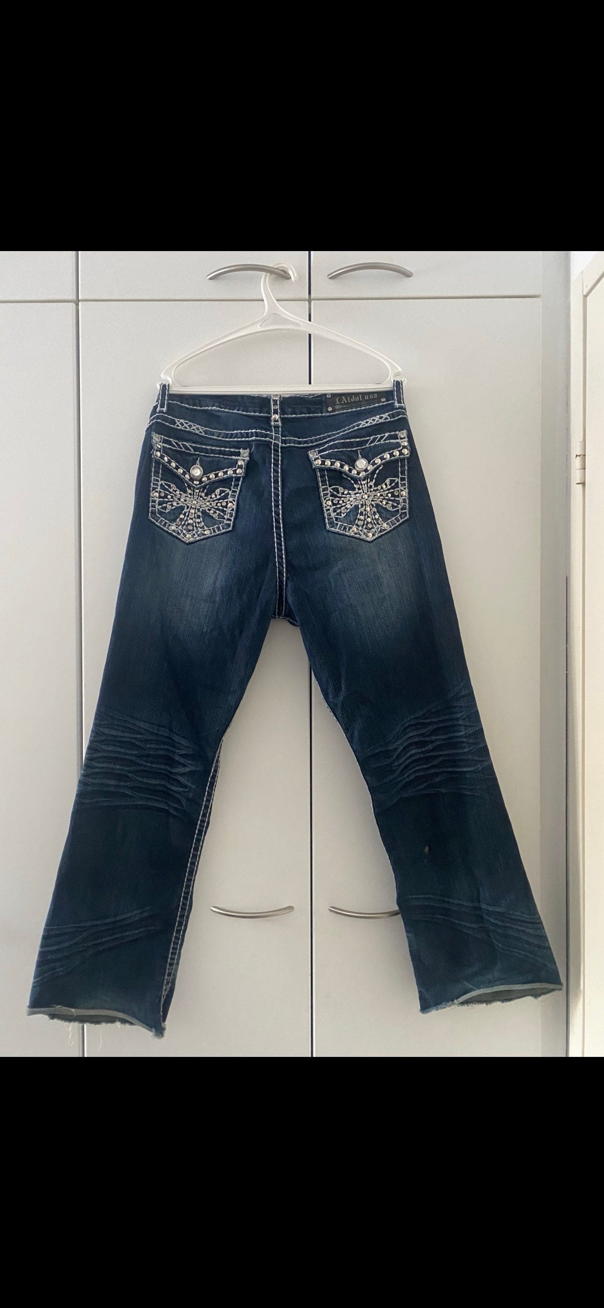 La idol usa farkut sininen XL tai XXL