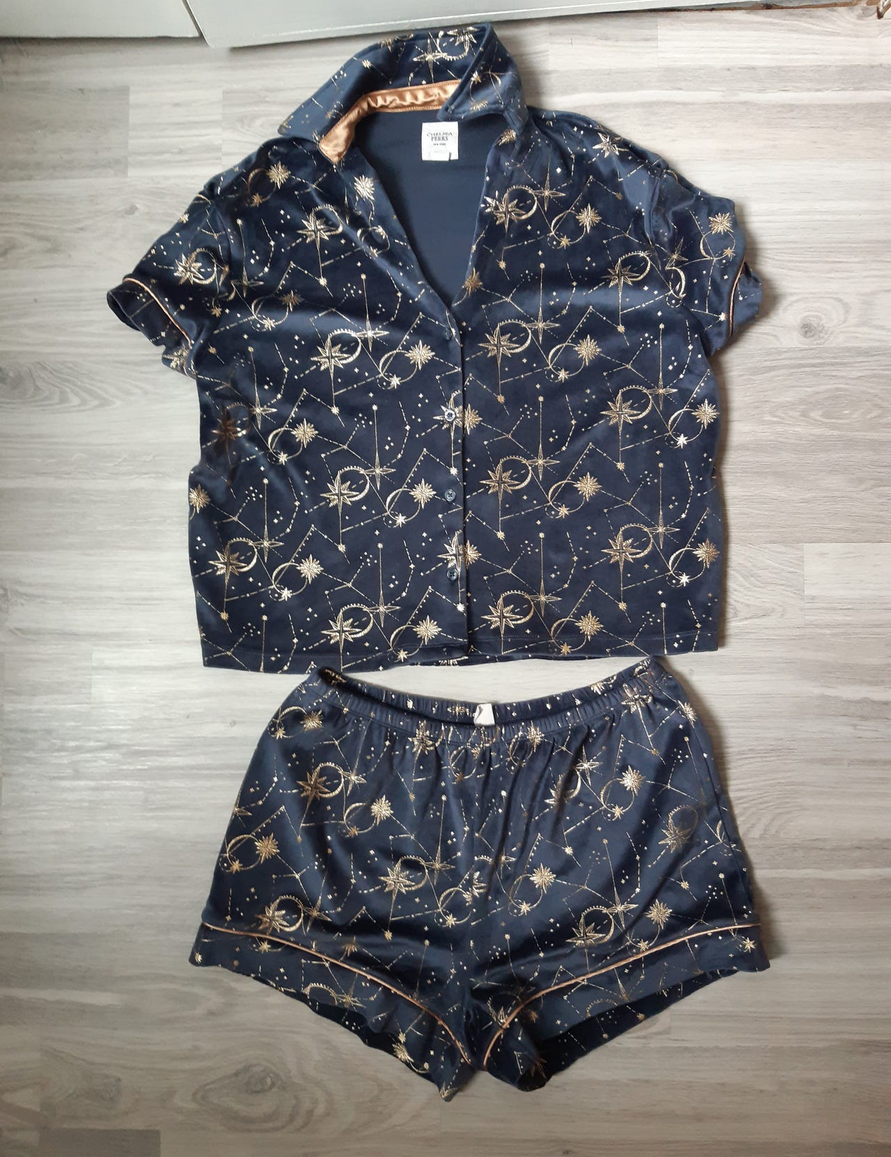 (S) Chelsea Peers pyjama ylä- ja alaosa