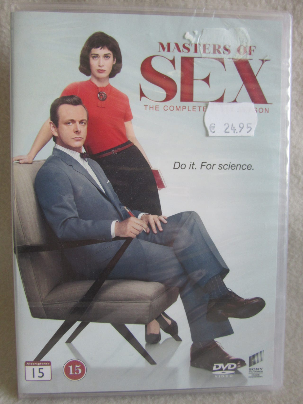 Masters of Sex kausi 1 dvd uusi