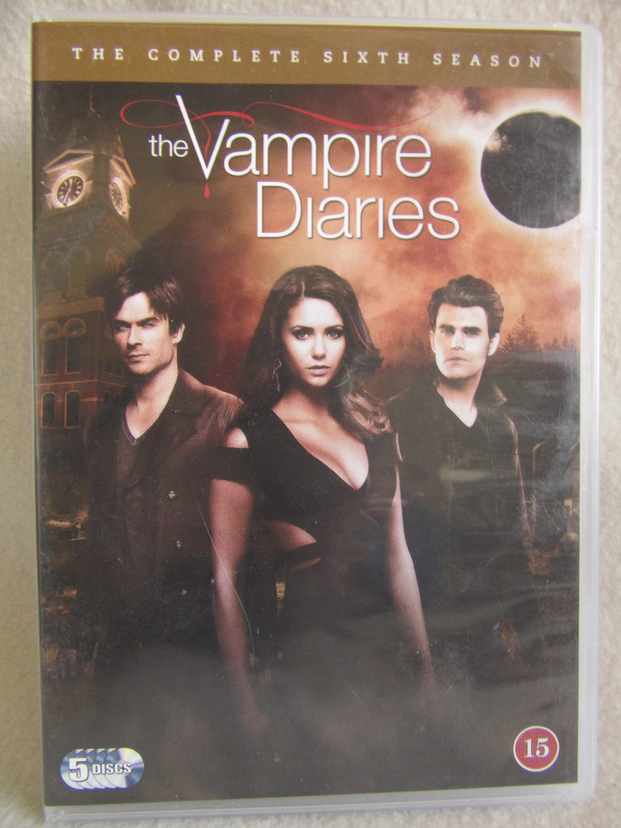 Vampyyripäiväkirjat kausi 6 dvd