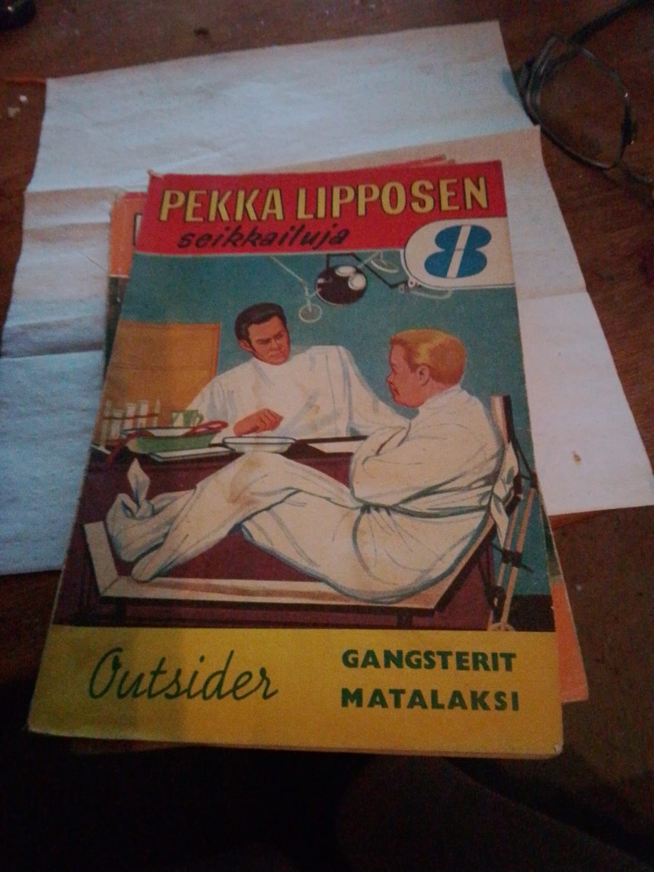 Pekka Lipposen seikkailuja Outsider – Gangsterit matalaksi pokkar