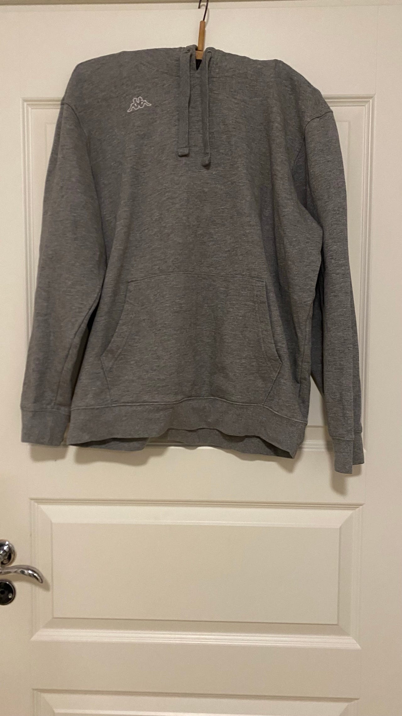 Kappa harmaa huppari koko XL/XXL