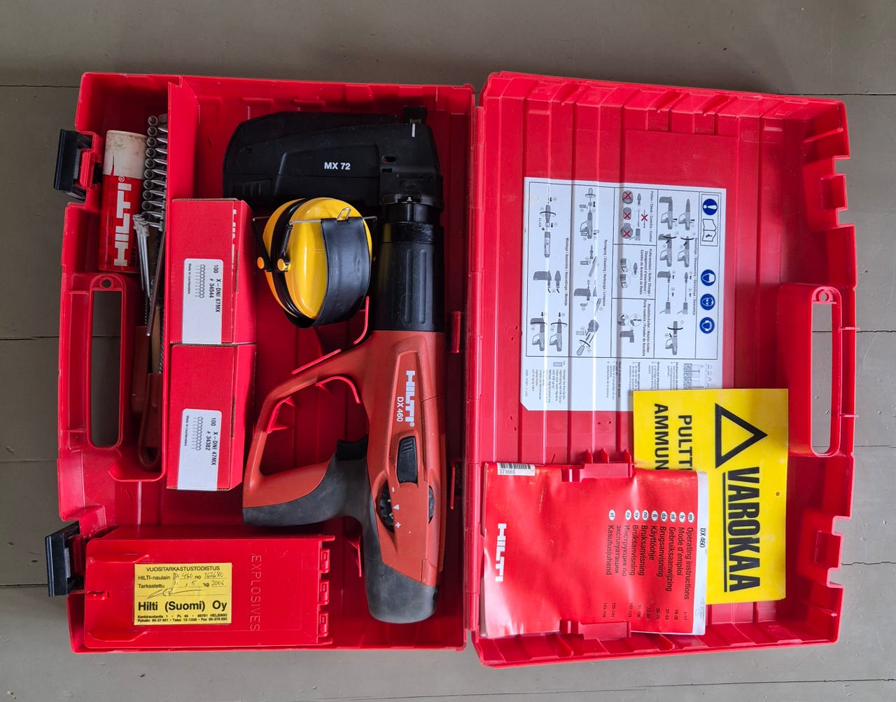 Hilti DX 460-MX panosnaulain
