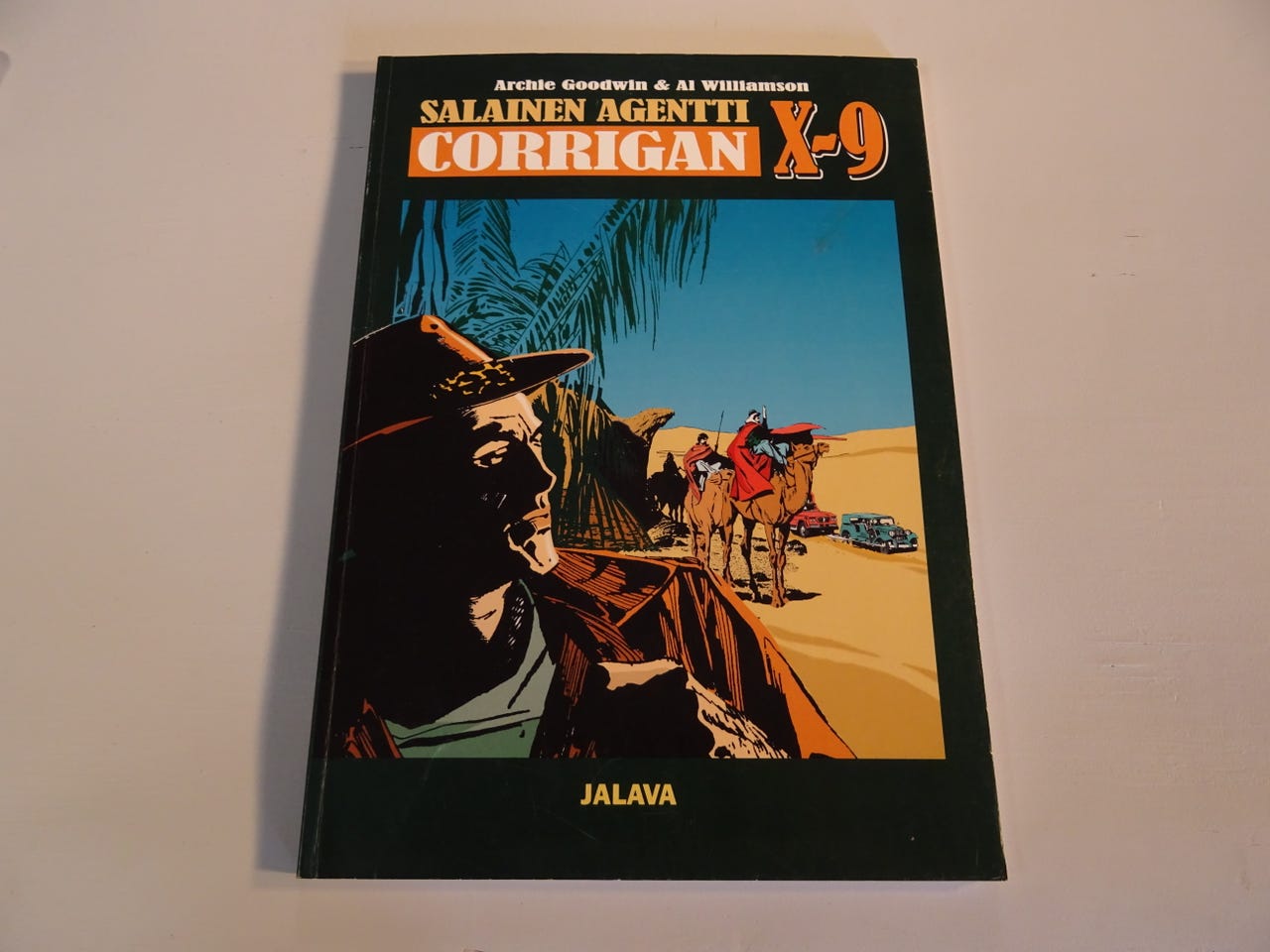 Salainen agentti X-9 Corrigan 1 sarjakuva Jalava