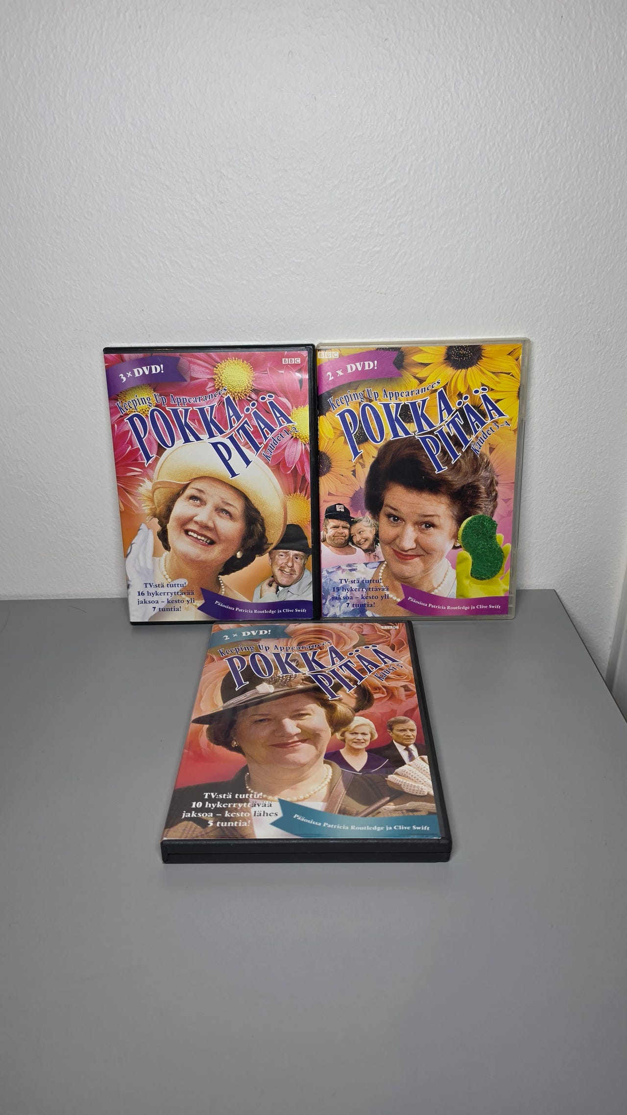 Pokka pitää kaikki kaudet 1-5 dvd