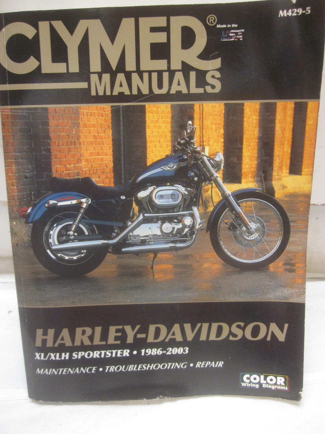 clymer harley davidson sporster korjausopas | Tori