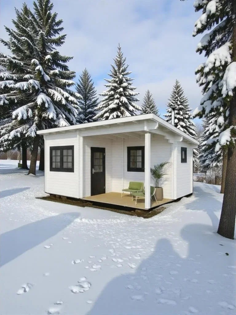 Ulko sauna + sauna tupa