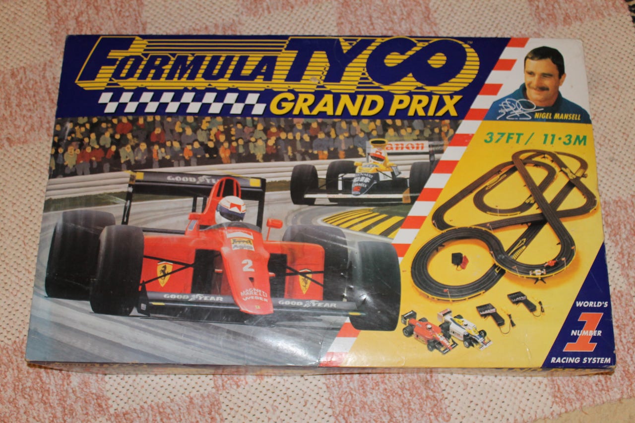 #FORMULA TYCO NIGEL MANSELL スーパーサーキット Nigel mansell Formula TYCO 11.3 m pitkä sähköautorata | Tori