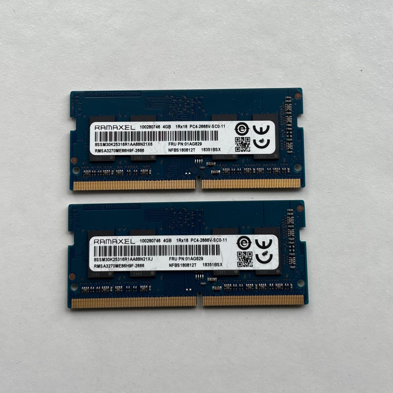 Ramaxel RAM 8GB (2 x 4GB) 2666MHz SODIMM | Tori
