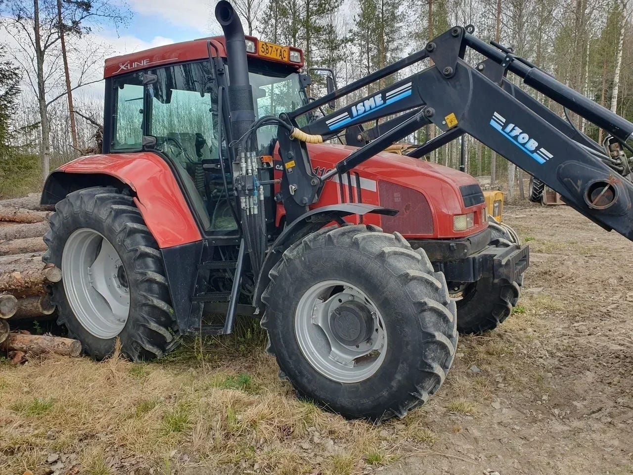 Traktori Case ih 110cs Alv. Vaihto ja Rahoitus järjestyy