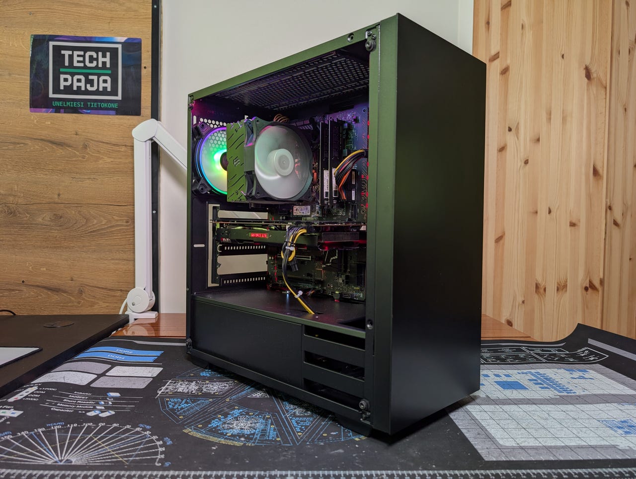 Pelikone i7 6700K / NVIDIA GTX 1070 / 12kk takuu / Ks. Video