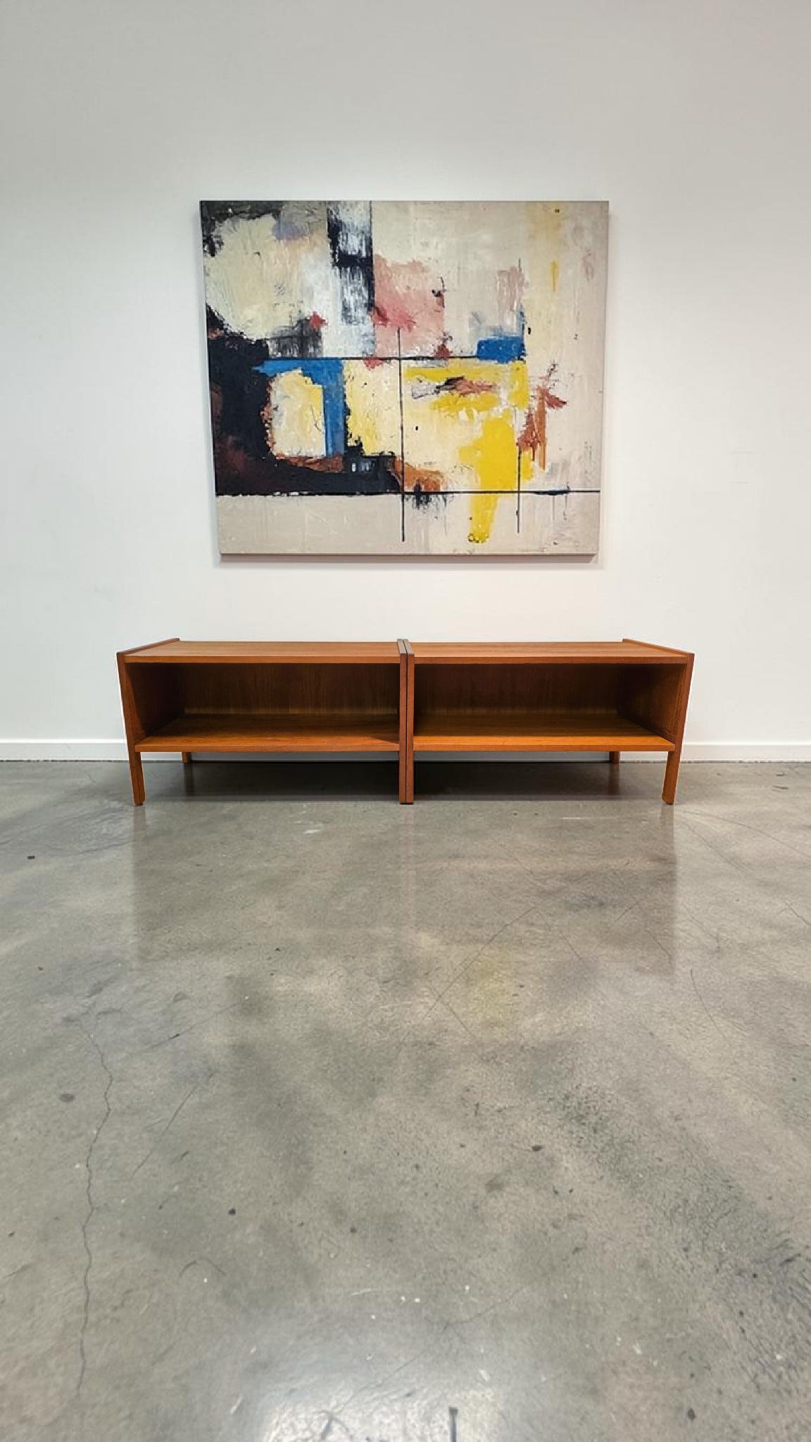Vintage teak avotaso (ILMAINEN kuljetus)