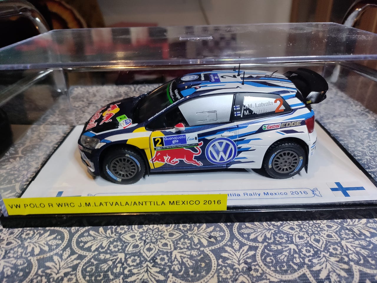 VW POLO WRC 1:24 LATVALA/ANTTILA MEXICO 2016 | Tori