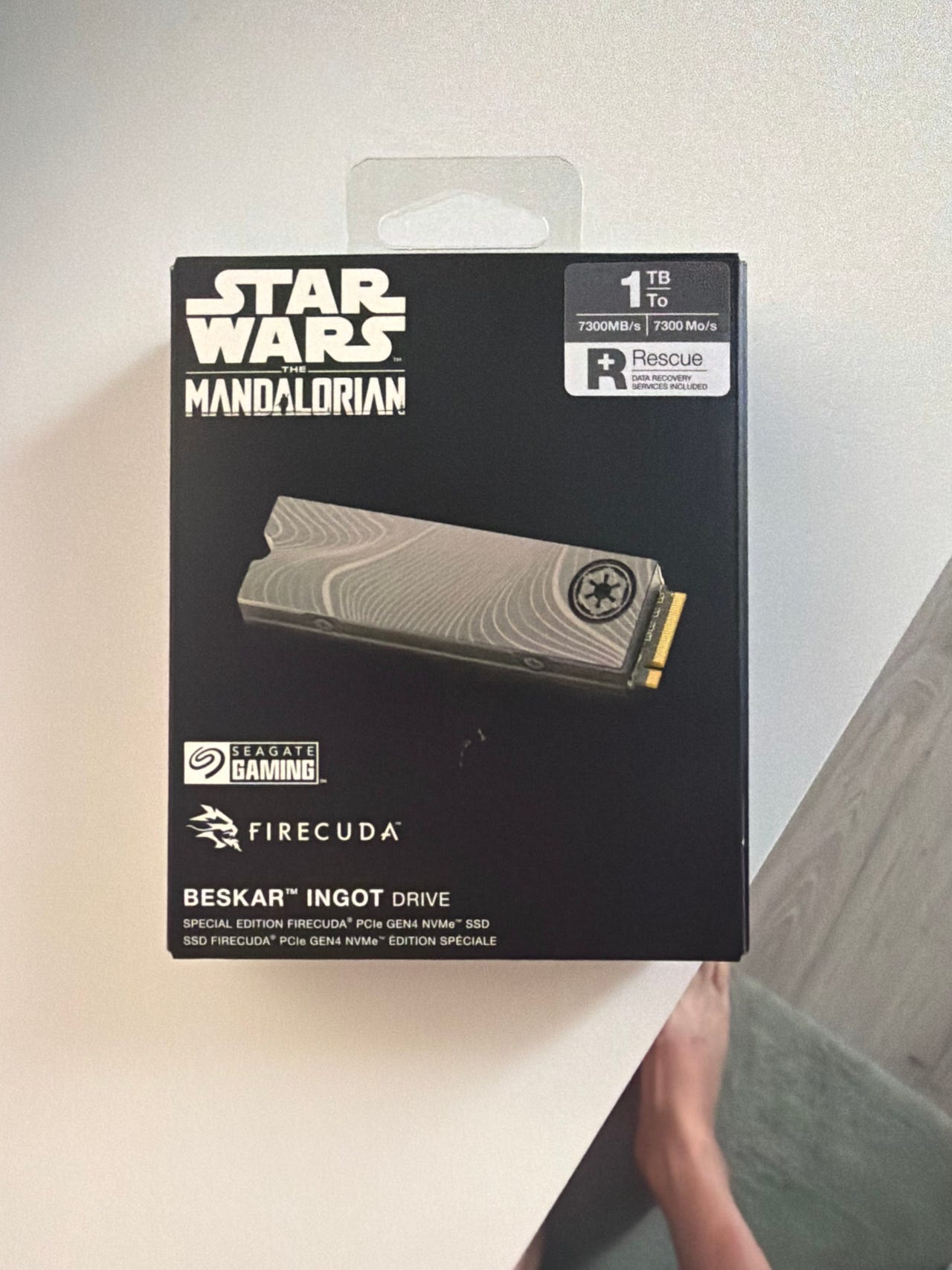Seagate FireCuda Star Wars Mandalorian 1TB SSD-levy | Tori