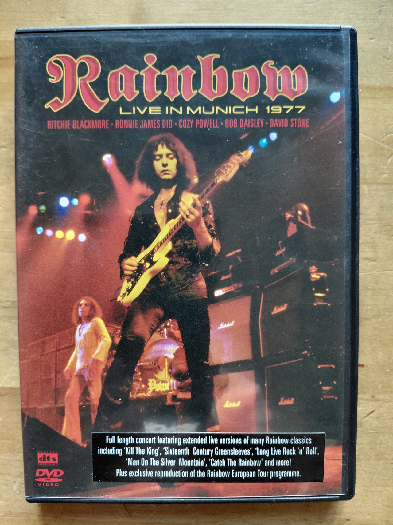 Rainbow Live in Munich 1977 dvd | Tori