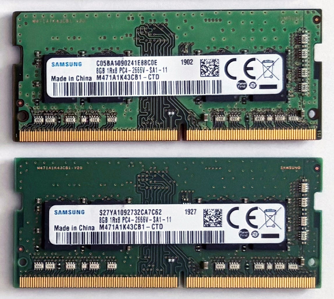 DDR4 SO-DIMM 2666 MHz 2 x 8GB (16GB) | Tori