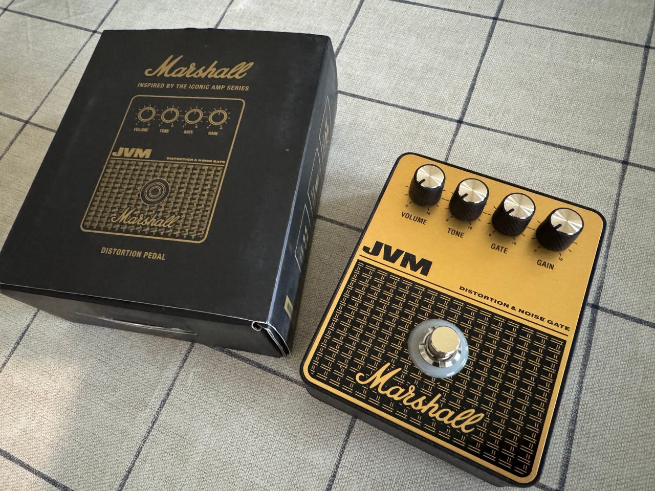 Marshall JVM distortion & noise gate pedal | Tori
